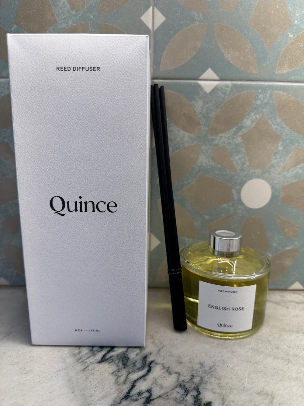 Quince English Rose Reed Diffuser